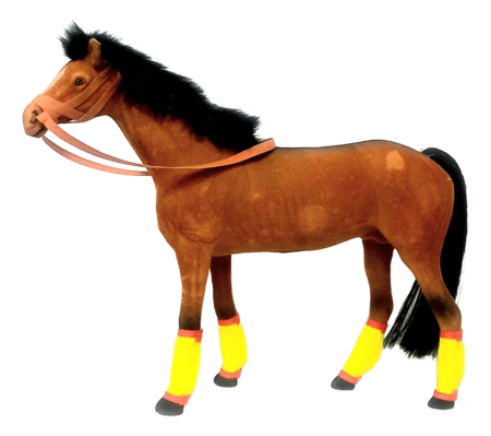 🐎 Caballo de Felpa con Accesorios – 30 cm - Imagen 10