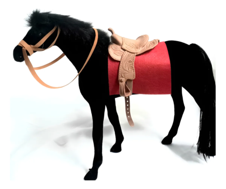 🐎 Caballo de Felpa con Accesorios – 30 cm - Imagen 7