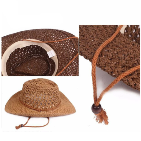 Sombrero Estilo Cowboy Tejido Manuela - Imagen 25
