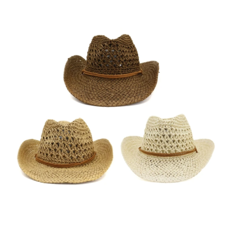 Sombrero Estilo Cowboy Tejido Manuela - Imagen 15