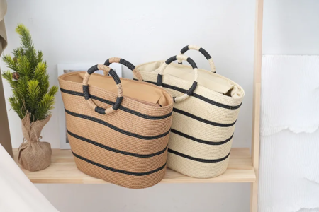 Cartera Canasto Rafia Jerez