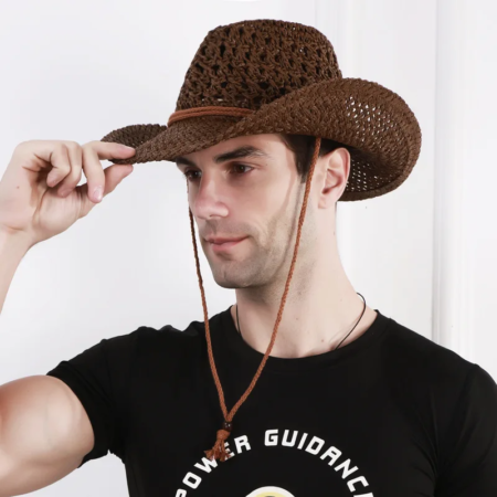 Sombrero Estilo Cowboy Tejido Manuela - Imagen 27