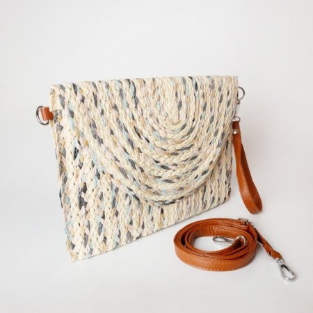 Clutch Bandolera Trenzado Carolina - Imagen 7