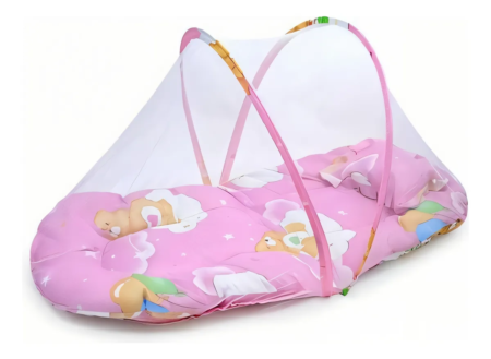Cuna Mosquitero Bebé Carpa Plegable Portátil Viaje Tul Dosel - Imagen 10
