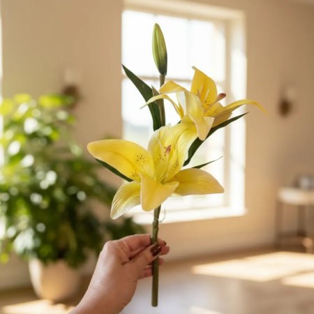 Rama Artificial Lilium Real Touch - Imagen 15