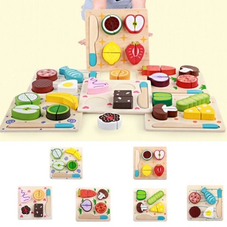 Puzzle Rompecabezas Juego de Verduras en madera - Imagen 14