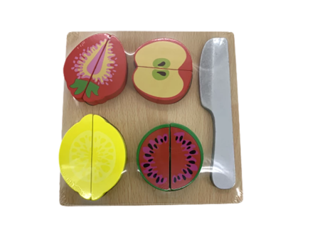 Puzzle Rompecabezas Juego de Frutas en Madera - Imagen 9
