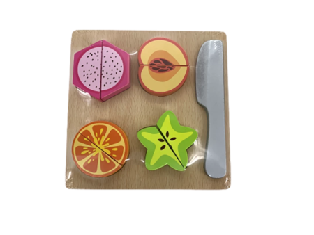 Puzzle Rompecabezas Juego de Frutas en Madera - Imagen 8
