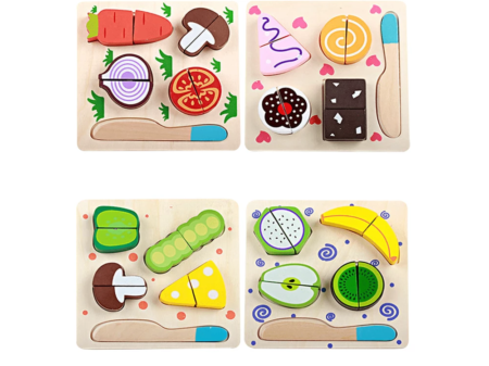 Puzzle Rompecabezas Juego de Verduras en madera - Imagen 12