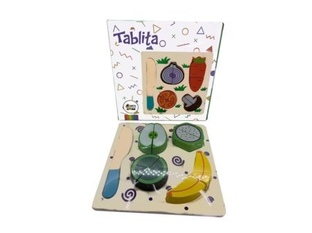 Puzzle Rompecabezas Juego de Verduras en madera - Imagen 9