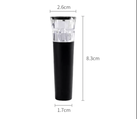 Tapón de vacío para vino | Protector de botellas ABS + PC de grado alimenticio para vino, licores y licores | Conserva la frescura | Ajuste universal | Protección contra la oxidación - Imagen 4