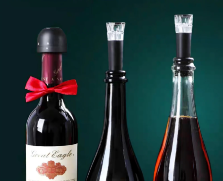 Tapón de vacío para vino | Protector de botellas ABS + PC de grado alimenticio para vino, licores y licores | Conserva la frescura | Ajuste universal | Protección contra la oxidación - Imagen 10