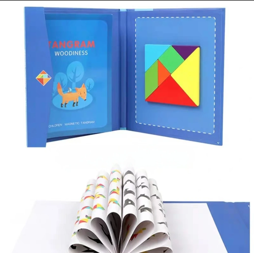 Libro Juego Tangram Imantado - Imagen 5