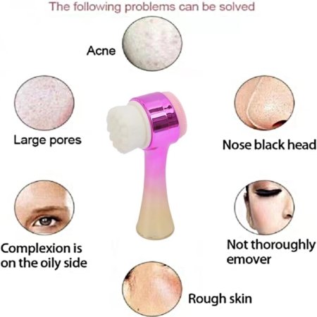 Cepillo de limpieza facial 2 en 1 - Imagen 4