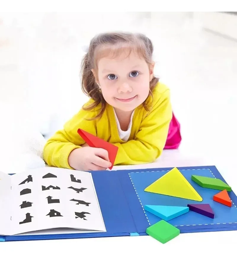 Libro Juego Tangram Imantado - Imagen 8