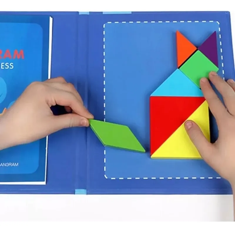 Libro Juego Tangram Imantado - Imagen 10