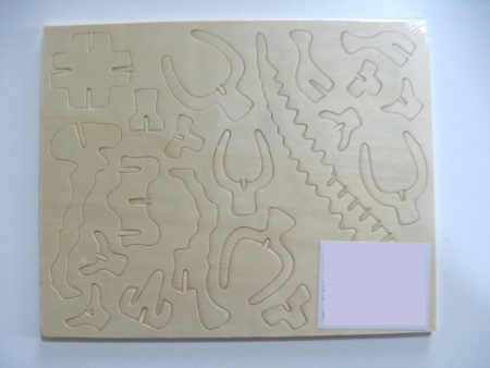 Puzzle 3D Dinosaurio en madera Apatosaurus - Imagen 3