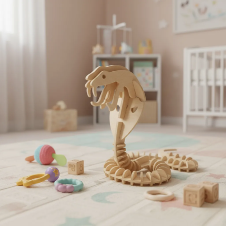 Puzzle 3D de madera animales varios - Imagen 9