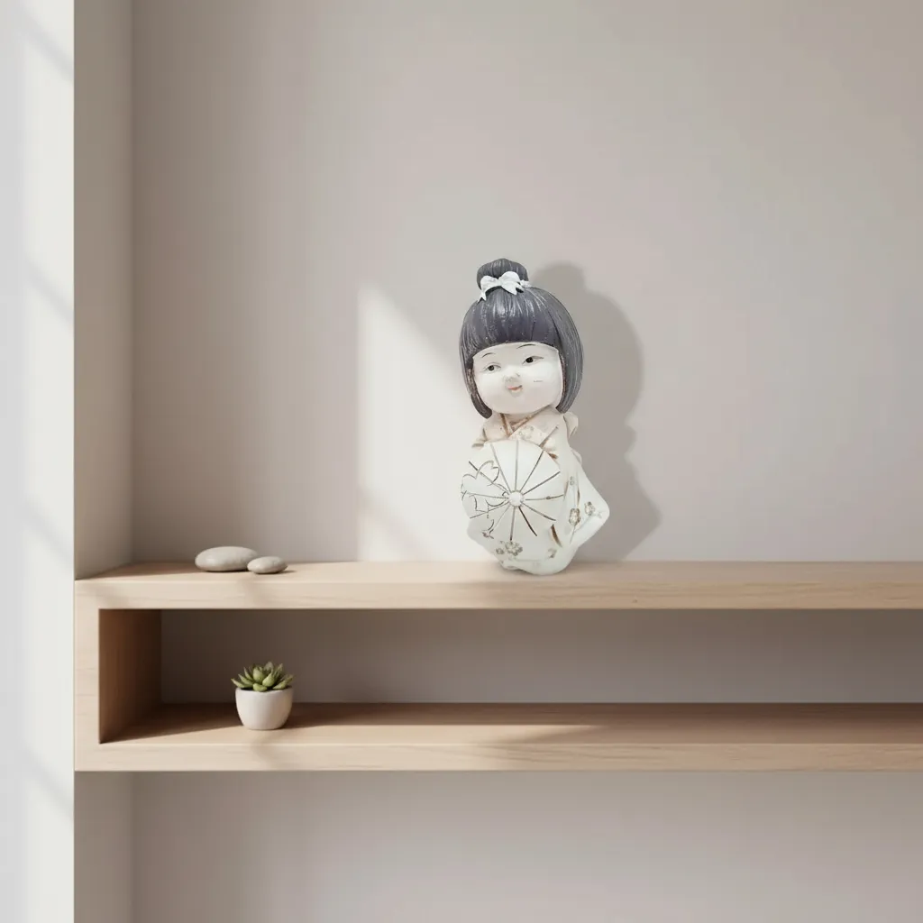 Escultura Niña Geisha - Imagen 8