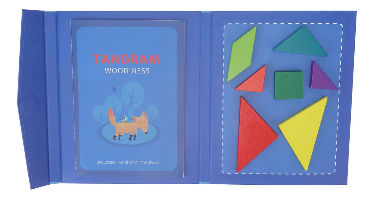 Libro Juego Tangram Imantado - Imagen 17