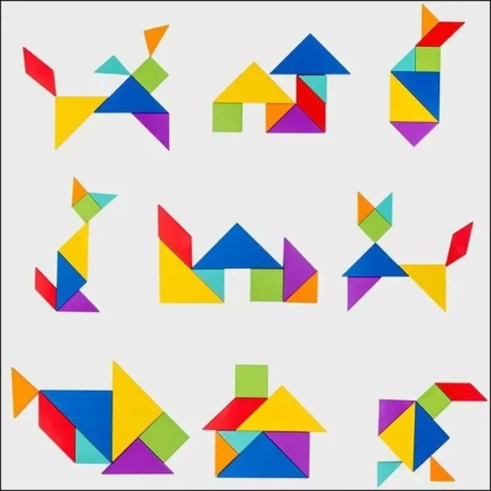 Libro Juego Tangram Imantado - Imagen 13