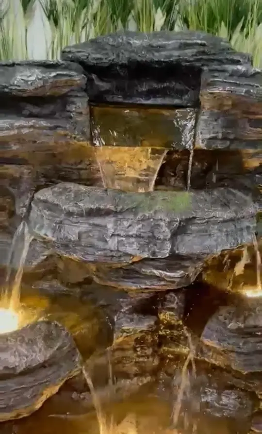 💧 Fuente Cascada Monumental con Luces LED - Imagen 10