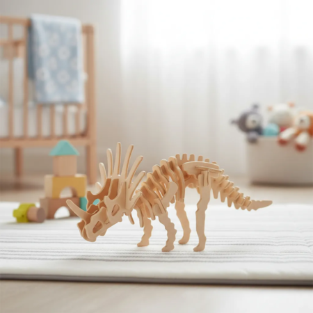 Puzzle 3D de madera animales varios - Imagen 8