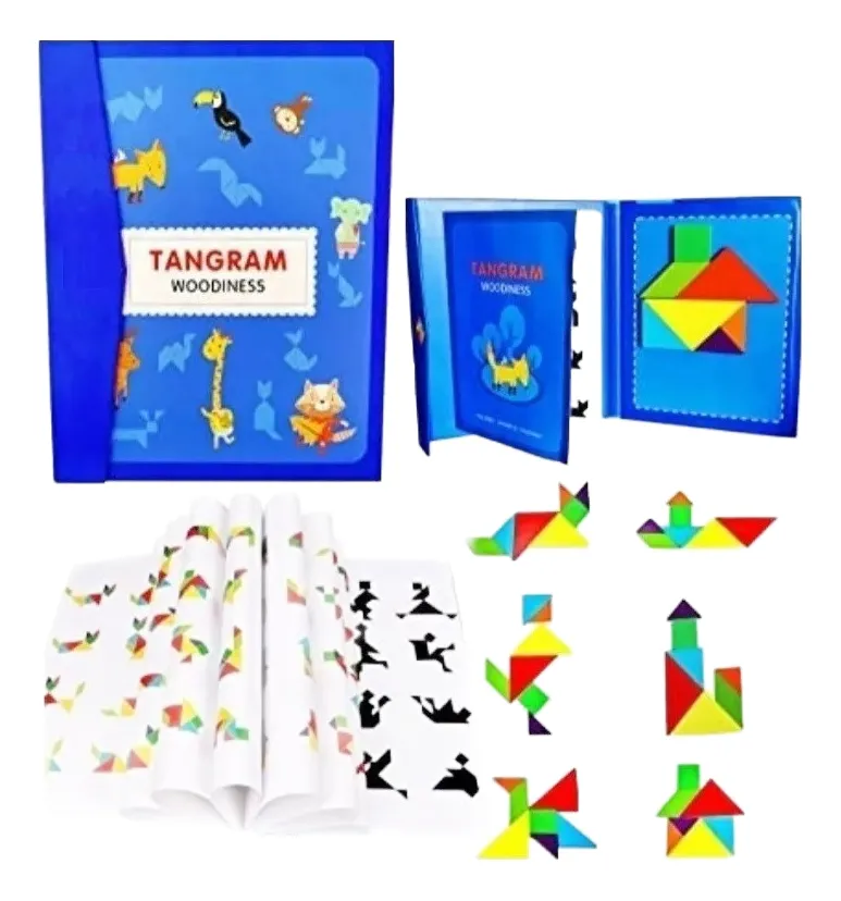 Libro Juego Tangram Imantado - Imagen 12