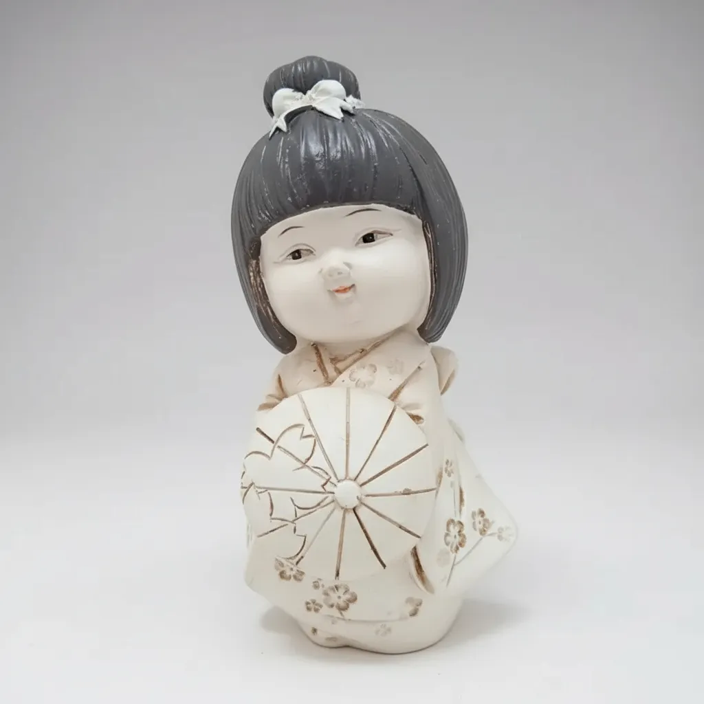 Escultura Niña Geisha - Imagen 10