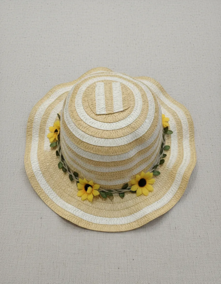 🌻👒 Capelina Infantil “Rayito de Miel” – Miscellaneous by CAFF 👒🌻 - Imagen 2