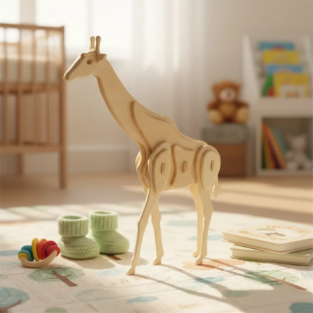 Puzzle 3D de madera animales varios - Imagen 6