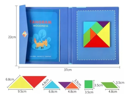 Libro Juego Tangram Imantado - Imagen 15