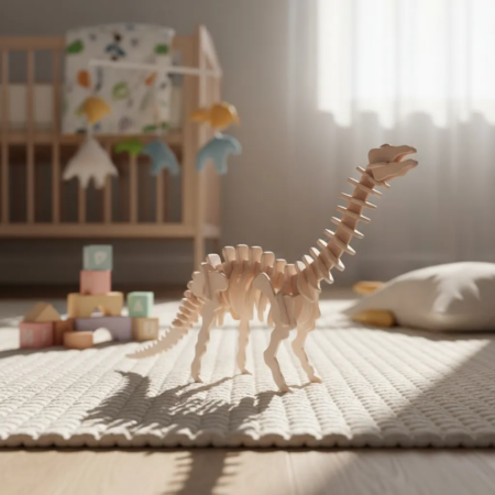 Puzzle 3D de madera animales varios - Imagen 4