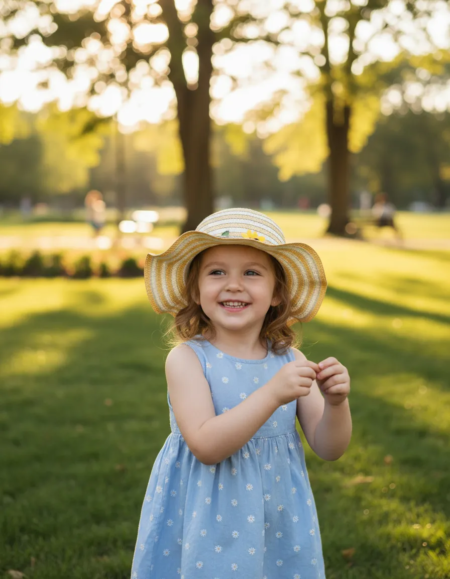 🌻👒 Capelina Infantil “Rayito de Miel” – Miscellaneous by CAFF 👒🌻 - Imagen 6