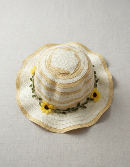 🌻👒 Capelina Infantil “Rayito de Miel” – Miscellaneous by CAFF 👒🌻 - Imagen 7