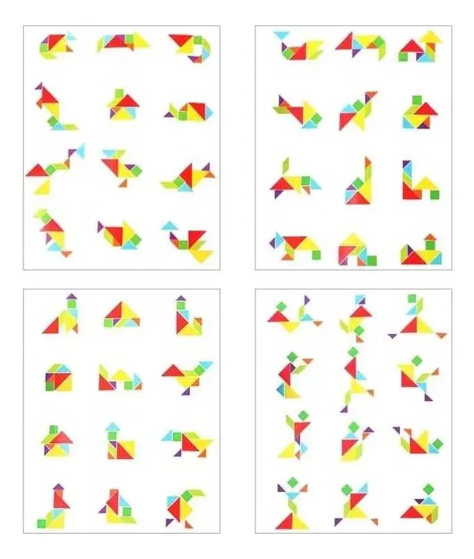 Libro Juego Tangram Imantado - Imagen 7