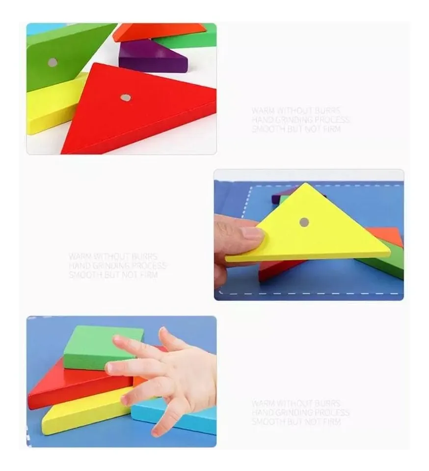 Libro Juego Tangram Imantado - Imagen 14