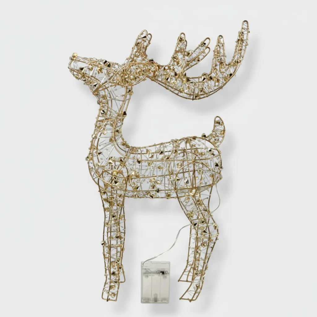 Navidad Reno con Luz led Interior Exterior - Imagen 3