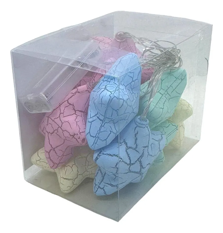 Guirnalda Luz Led Estrellitas Troqueladas color Pastel - Imagen 5