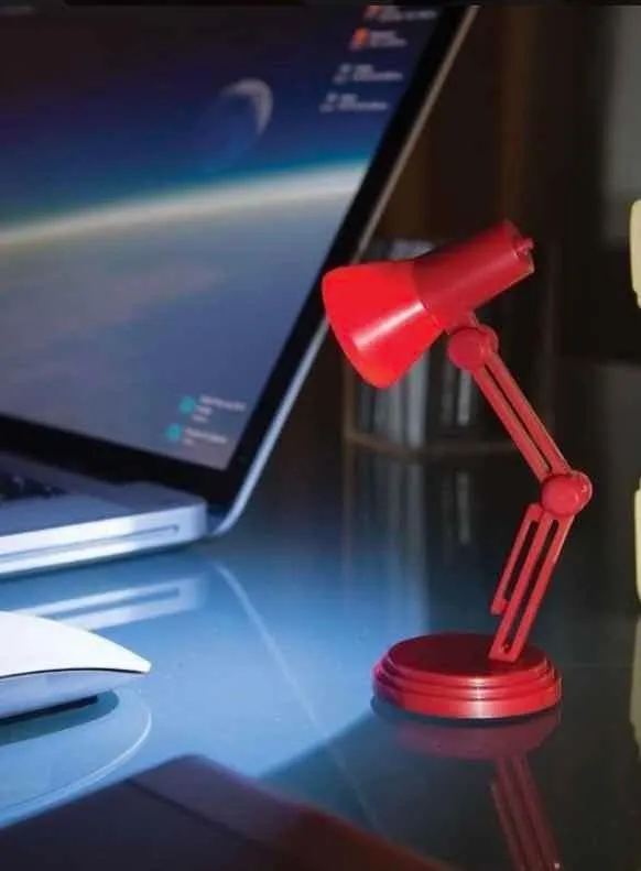 Mini lampara Led para libros Señalador Luz Clip Broche Red - Imagen 10