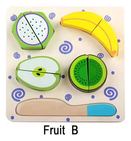 Puzzle Rompecabezas Juego de Verduras en madera - Imagen 7