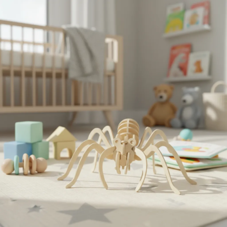 Puzzle 3D de madera animales varios - Imagen 2