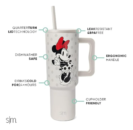 Vaso termico Acero Minnie o Mickey 1180ML - Imagen 3