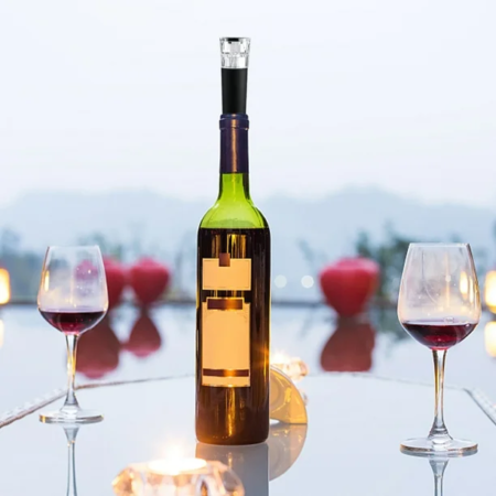 Tapón de vacío para vino | Protector de botellas ABS + PC de grado alimenticio para vino, licores y licores | Conserva la frescura | Ajuste universal | Protección contra la oxidación - Imagen 11