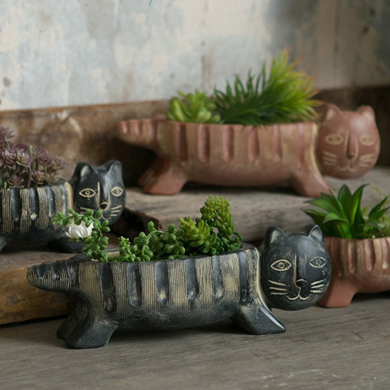 Maceta Porta objetos Cat