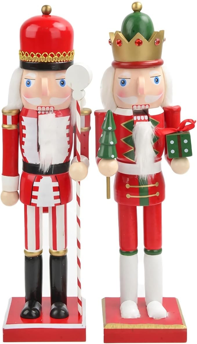 Navidad Cascanuez Baston de Caramel 38cm - Imagen 2