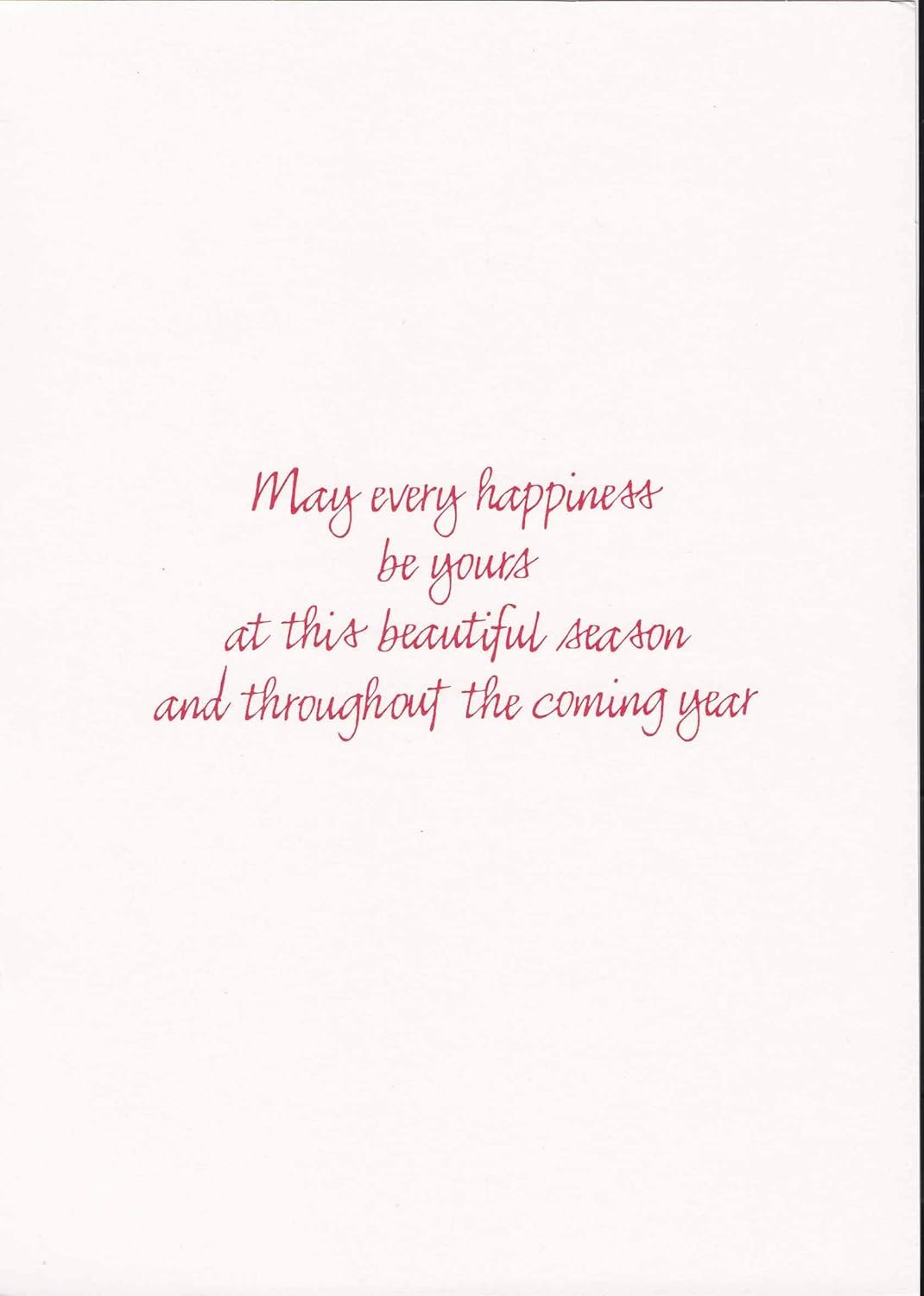 Navidad Tarjeta Tradicional Corona con Dorado - Imagen 2