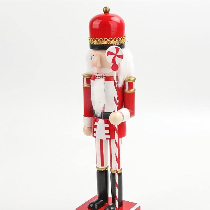 Navidad Cascanuez Baston de Caramel 38cm