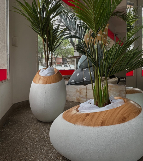 Porta Maceta The Luxe Egg - Imagen 2