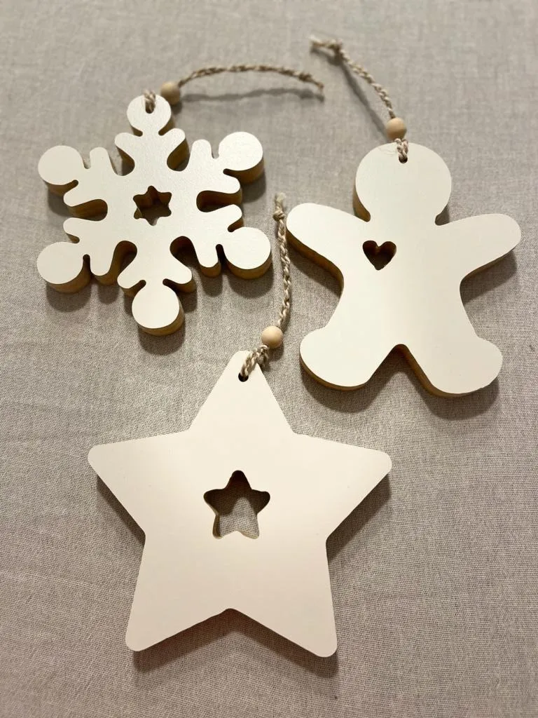 Navidad Adorno Madera recuperada - Imagen 4